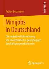 Minijobs in Deutschland