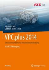 VPC.plus 2014: Simulation und Test für die Antriebsentwicklung 16. MTZ-Fachtagung