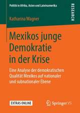 Mexikos junge Demokratie in der Krise: Eine Analyse der demokratischen Qualität Mexikos auf nationaler und subnationaler Ebene