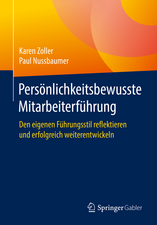 Persönlichkeitsbewusste Mitarbeiterführung