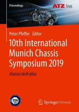 10th International Munich Chassis Symposium 2019: chassis.tech plus