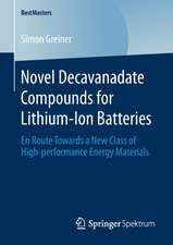 Novel Decavanadate Compounds for Lithium-Ion Batteries: En Route Towards a New Class of High-performance Energy Materials