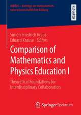 Comparison of Mathematics and Physics Education I