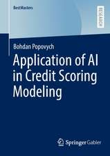 Application of AI in Credit Scoring Modeling