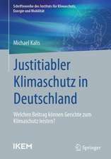 Justitiabler Klimaschutz in Deutschland