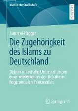 Die Zugehörigkeit des Islams zu Deutschland