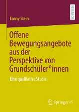 Offene Bewegungsangebote aus der Perspektive von Grundschüler*innen: Eine qualitative Studie