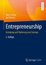 Entrepreneurship: Gründung und Skalierung von Startups