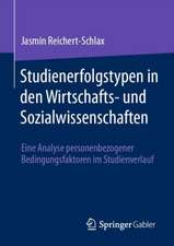 Studienerfolgstypen in den Wirtschafts- und Sozialwissenschaften: Eine Analyse personenbezogener Bedingungsfaktoren im Studienverlauf