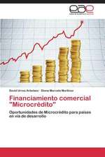 Financiamiento comercial "Microcrédito"