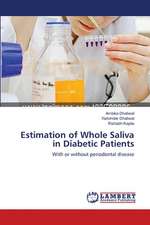 Estimation of Whole Saliva in Diabetic Patients