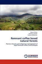 Remnant coffee based natural forests