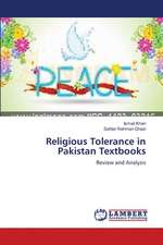 Religious Tolerance in Pakistan Textbooks