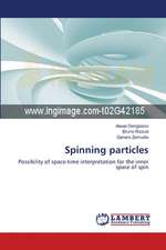 Spinning particles