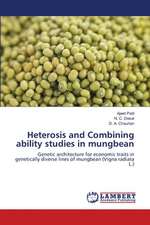 Heterosis and Combining ability studies in mungbean