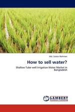 How to sell water?