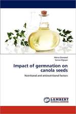 Impact of germnation on canola seeds