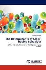 The Determinants of Stock-buying Behaviour