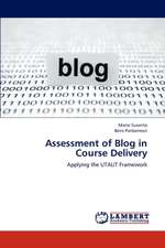 Assessment of Blog in Course Delivery