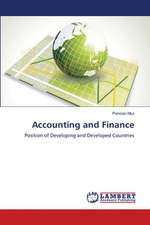 Accounting and Finance