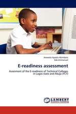 E-readiness assessment