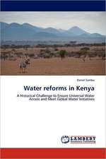 Water reforms in Kenya