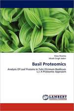 Basil Proteomics