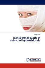 Transdermal patch of nebivolol hydrochloride