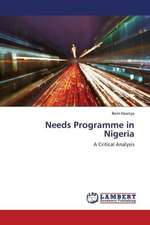 Needs Programme in Nigeria