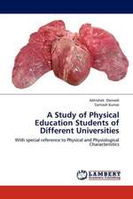 A Study of Physical Education Students of Different Universities