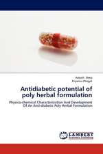 Antidiabetic potential of poly herbal formulation