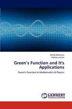 Green's Function and It's Applications