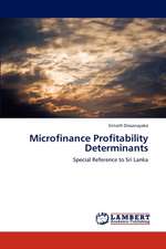 Microfinance Profitability Determinants