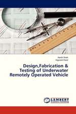 Design,Fabrication & Testing of Underwater Remotely Operated Vehicle