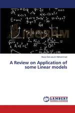 A Review on Application of some Linear models