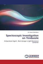 Spectoscopic Investigation on Tinidazole