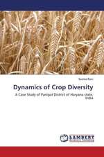 Dynamics of Crop Diversity