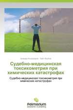 Sudebno-Meditsinskaya Toksikometriya Pri Khimicheskikh Katastrofakh: Sluchaynost' I Svoboda