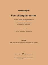 Mitteilungen über Forschungsarbeiten: auf dem Gebiete des Ingenieurwesens