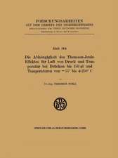 Die Abhängigkeit des Thomson-Joule-Effektes für Luft von Druck und Temperatur bei Drücken bis 150 at und Temperaturen von −55° bis +250° C