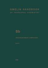 Sb Organoantimony Compounds: Part 5: Compounds of Pentavalent Antimony with Three, Two and One Sb-C Bonds