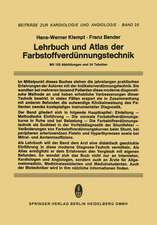 Lehrbuch und Atlas der Farbstoffverdünnungstechnik