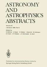 Astronomy and Astrophysics Abstracts