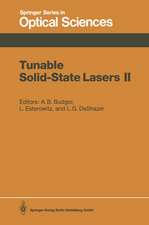 Tunable Solid-State Lasers II: Proceedings of the OSA Topical Meeting, Rippling River Resort, Zigzag, Oregon, June 4–6, 1986