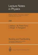 Buckling and Post-Buckling: Four Lectures in Experimental, Numerical and Theoretical Solid Mechanics Based on Talks Given at the CISM-Meeting Held in Udine, Italy, September 29–October 3, 1985