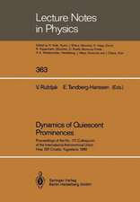 Dynamics of Quiescent Prominences