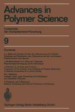 Advances in Polymer Science: Fortschritte der Hochpolymeren-Forschung