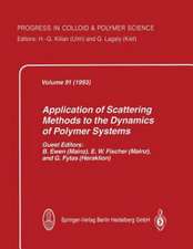 Application of Scattering Methods to the Dynamics of Polymer Systems