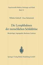 Die Lymphobahnen der menschlichen Schilddrüse: Morphologie, Angiographie, Biochemie, Funktion