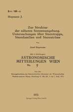 Zur Struktur der näheren Sonnenumgebung. Untersuchungen über Sterntrupps, Sternfamilien und Sternströme